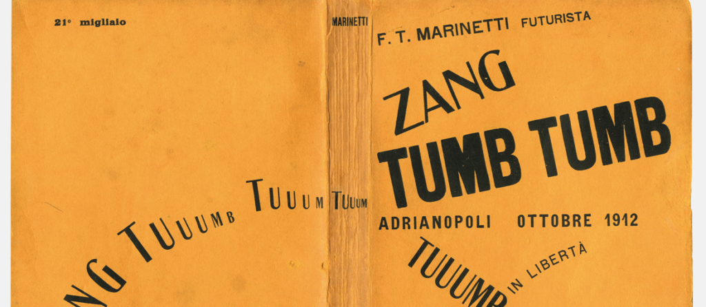 Futurism and Object Books: the typographic revolution