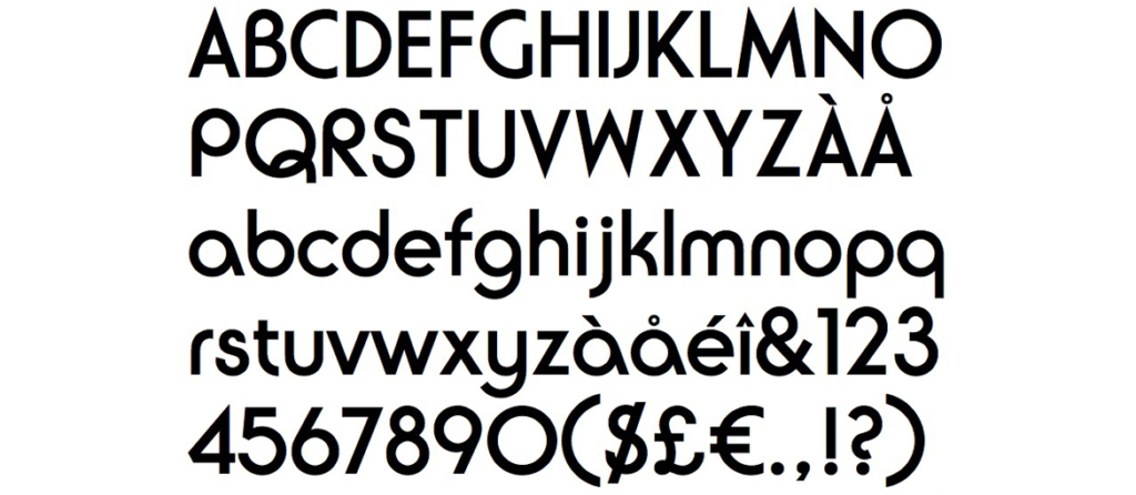 Typography in the Bauhaus and the Universal Character