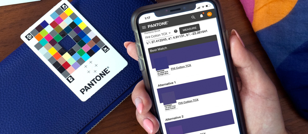 Pantone has created an app to recognize the colors around us